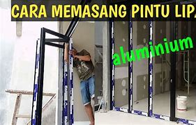 Cara Memasang Pintu Kaca Etalase